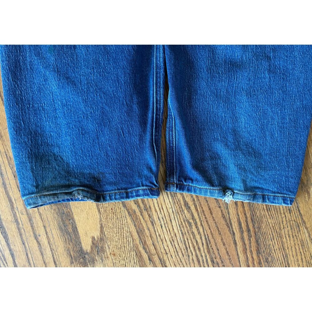 QUINCE Blue Bella Stretch Barrel Denim Jeans Pants Trousers Women's Size 26 - Picture 11 of 12